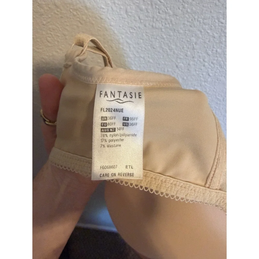 Fantasie Rebecca Molded Spacer Full Busted Underwire T-Shirt FL2024 Bra 36FF
